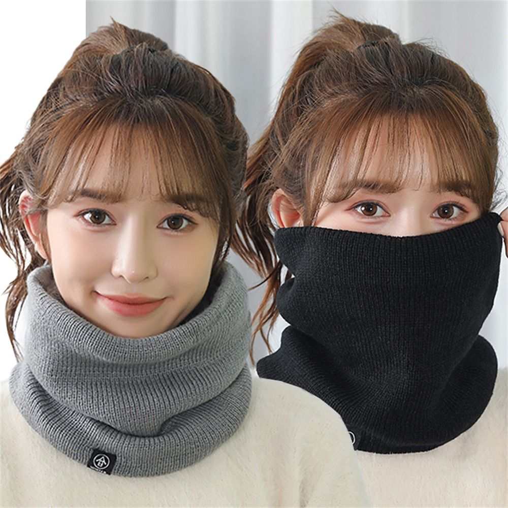 Fashion Soft Knitted Neck Warm - Wool Scarf Men 评论和价格