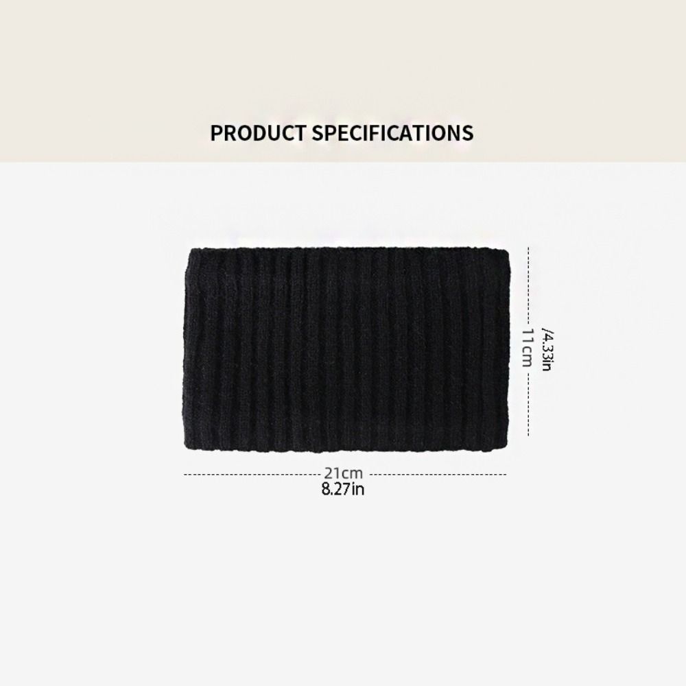 Cute Ear Warm Knitted Headband - Winter Headband Fleece 评论和价格