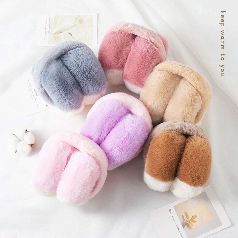 Fashion Faux Fur Ear Muffs Can - Earmuffs Foldable 评论和价格