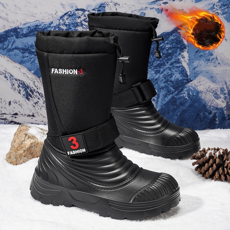 Men's New Snow Boots for Autum - Waterproof Winter Boot 评论和价格
