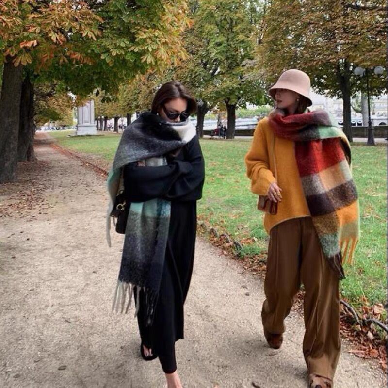 NEW Luxury Winter Thick Warm S - Cashmere Pashmina Wrap 评论和价格