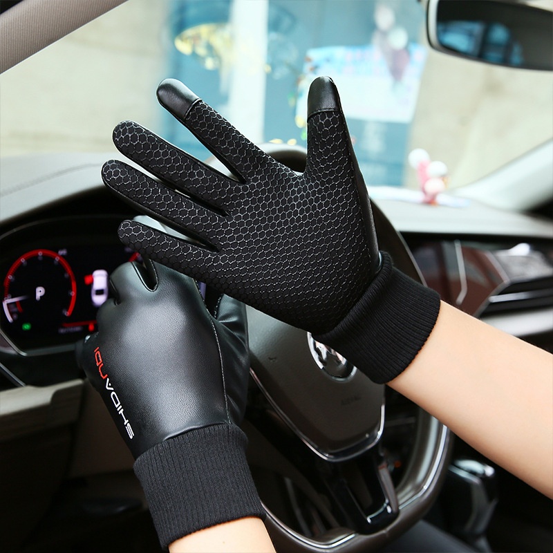 Motorcycle Fleece Lining Therm - Touch Screen Gloves 评论和价格