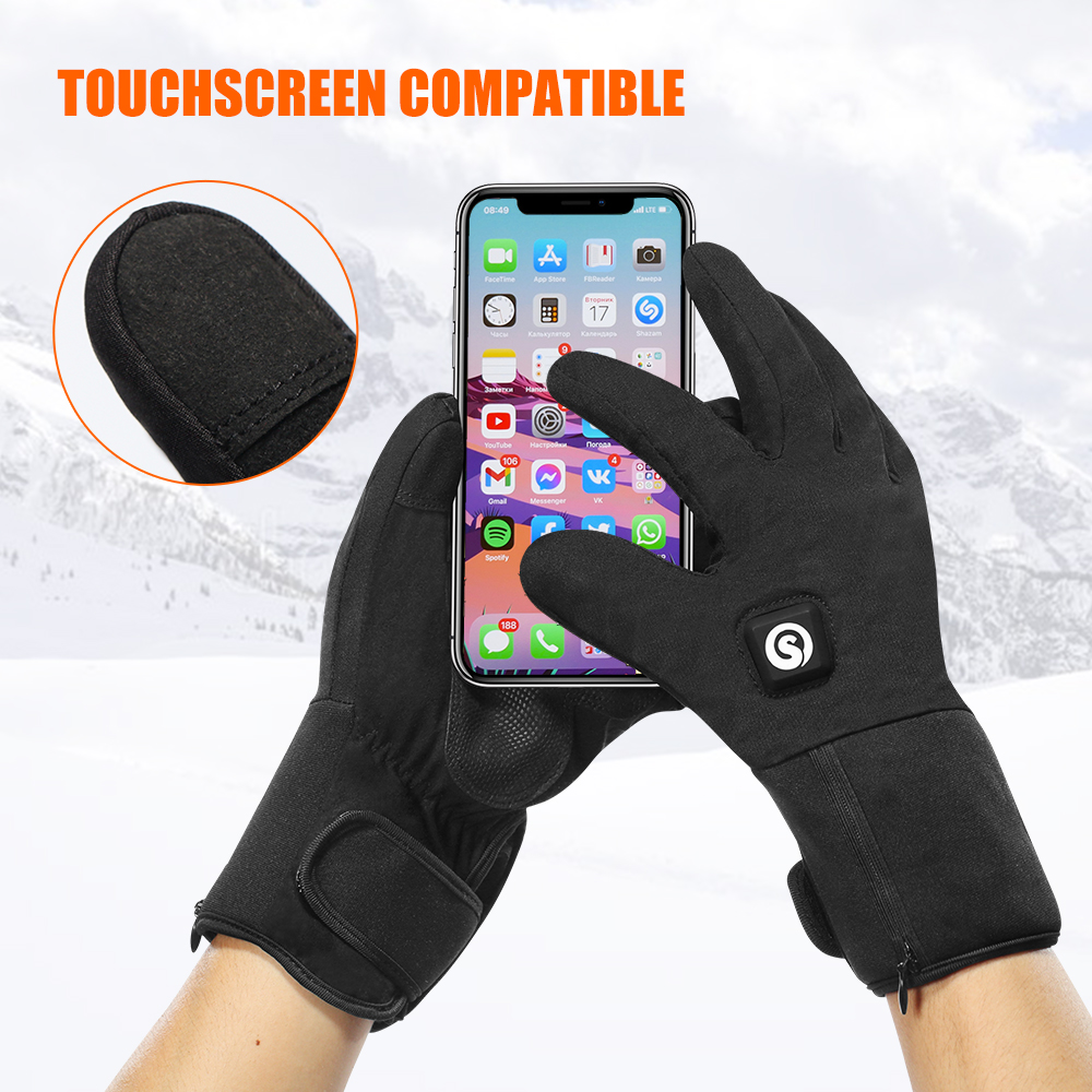 Winter Electric Heated Gloves  - Touch Screen Gloves 评论和价格