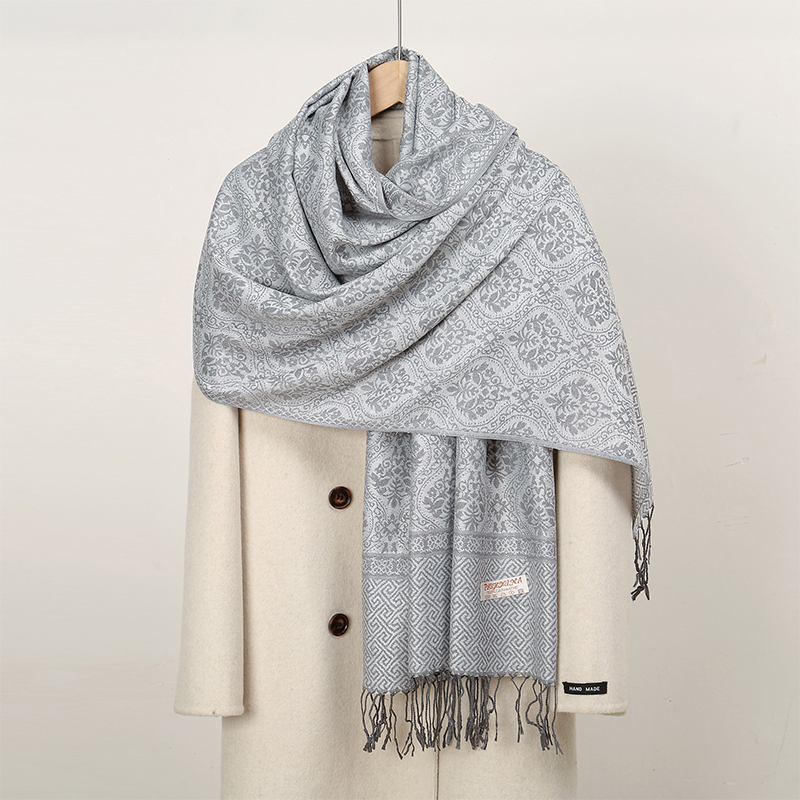 2024 Luxury Thick Cashmere Sca - Cashmere Pashmina Wrap 评论和价格