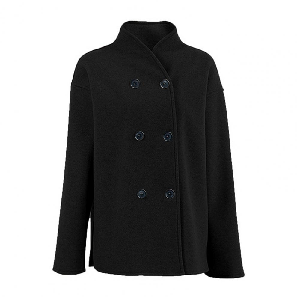 Lady Overcoat Women's Winter C - Wool Coat Peacoat 评论和价格