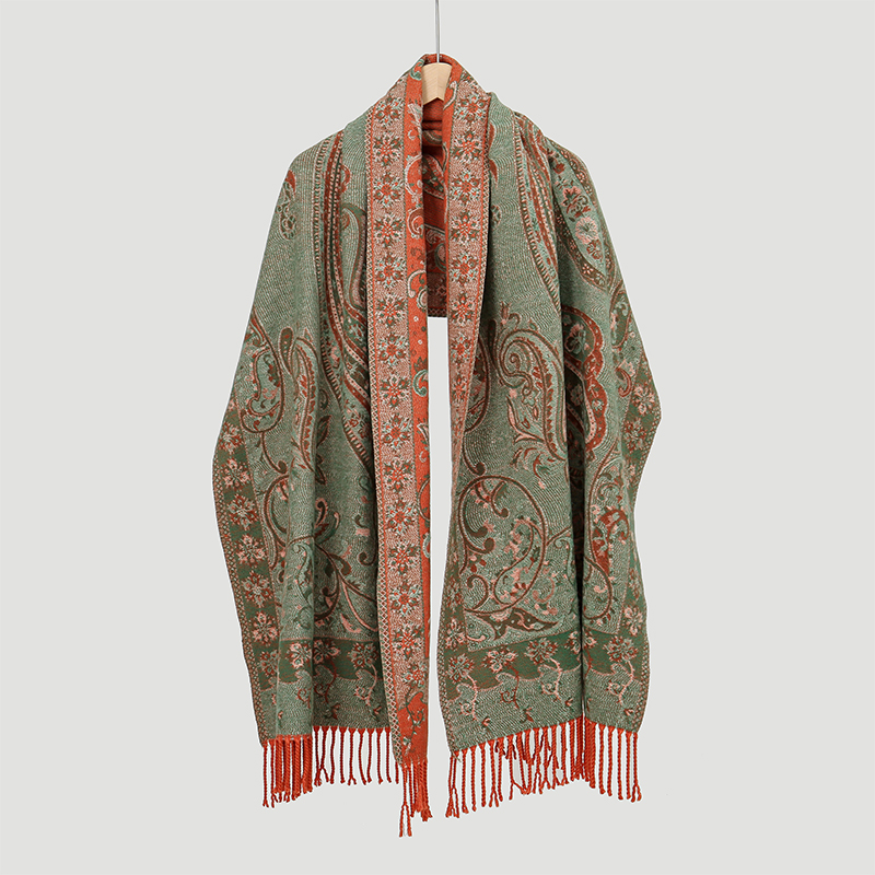 2024 Fashion Ethnic Style Wome - Shawl Wrap Winter 评论和价格