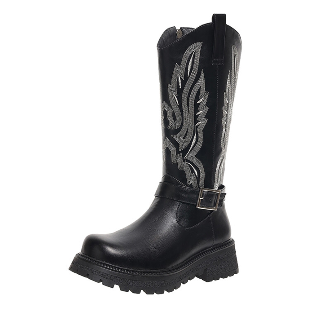 Women Knee High Boots Thick He - Waterproof Winter Boot 评论和价格
